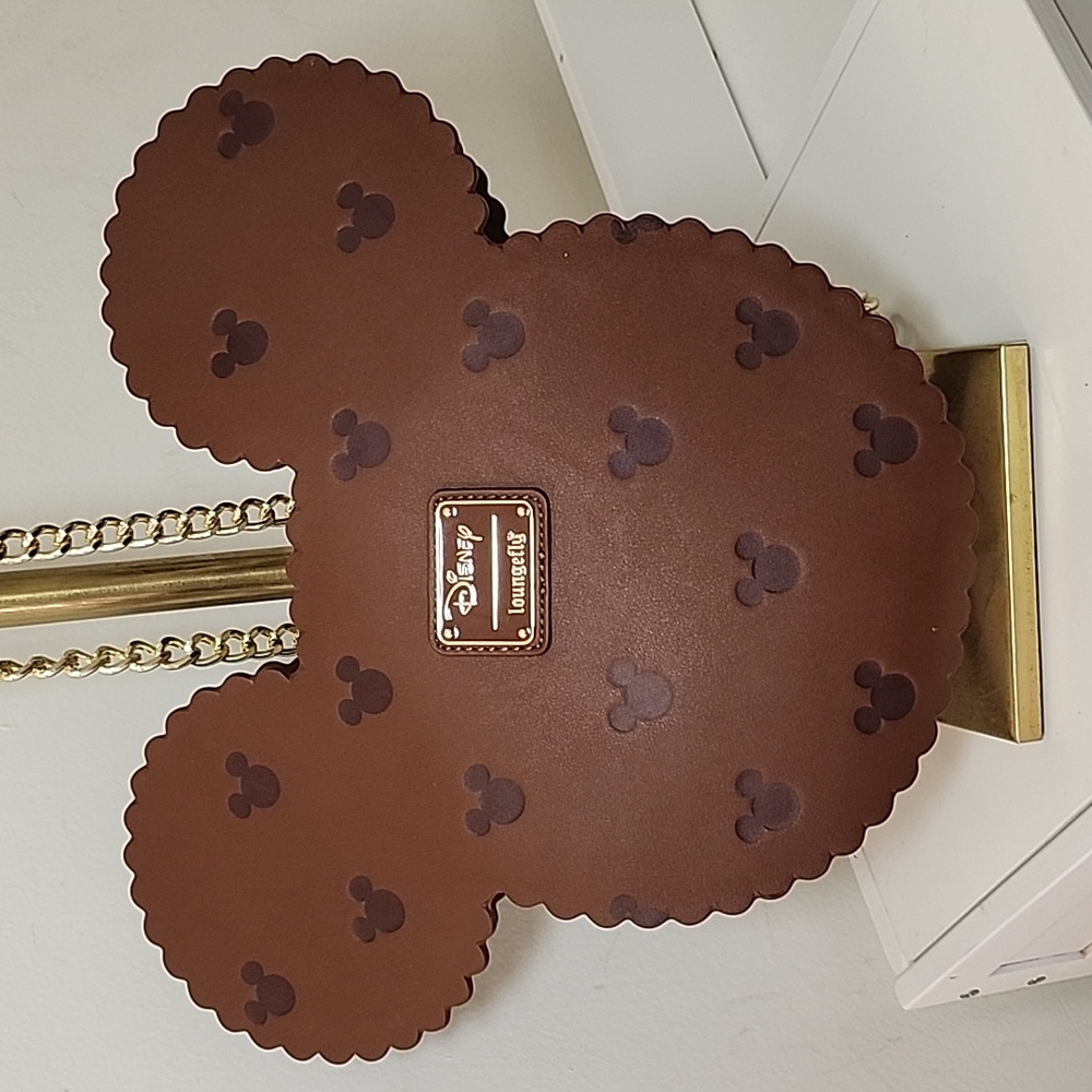 Loungefly Disney Mickey Mouse Ice Cream Sandwich Crossbody Bag - Picture 2 of 16